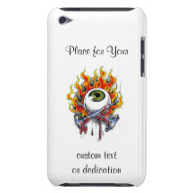 Goupilles brûlantes de globe oculaire de bande des coque iPod touch Case-Mate