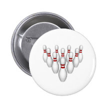 Goupilles de bowling : modèle 3D : Badges Avec Agrafe