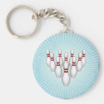 Goupilles de bowling : modèle 3D : Keychain Porte-clé