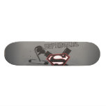 Goupilles de sécurité noires de Supergirl Skateboards Personnalisés
