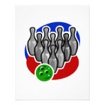 Goupilles et boule de bowling faire-parts