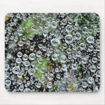 gouttes de pluie tapis de souris