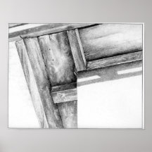 Gouttière et bord affiche