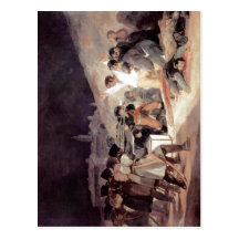 Goya y Lucientes, Francisco de Erschie ? forces d' Cartes Postales