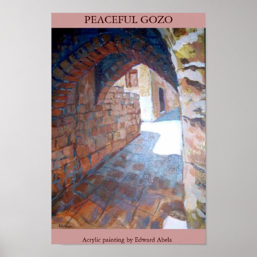 GOZO PAISIBLE POSTER