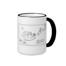 GPS Sleigh de Père Noël Mugs À Café