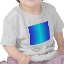 Gradient d'outre-mer cyan et électrique électrique t-shirt