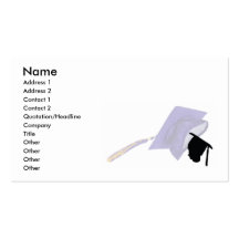 GraduationServices, nom, adresse 1, adresse 2,… Modèle De Carte De Visite