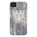 Graffiti blanc de tigre coques iPhone 4