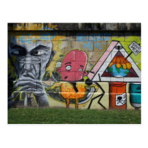 Graffiti Carte Postale