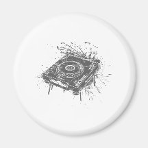 Graffiti CDJ-1000 pionnier Aimant
