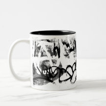 Graffiti d'anarchie mugs