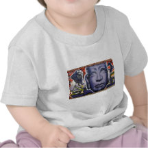 Graffiti de Bouddha T-shirts