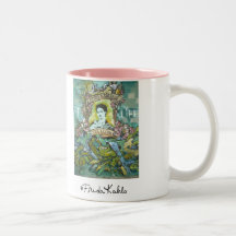 Graffiti de Frida Kahlo Tasse À Café