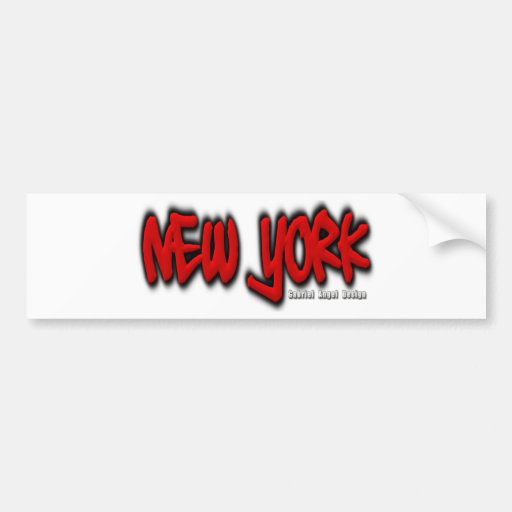 Graffiti de New York Autocollant Pour Voiture