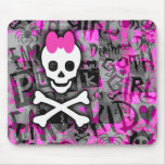 Graffiti d'enfant de scène tapis de souris