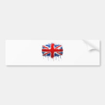 Graffiti d'Union Jack Autocollants Pour Voiture