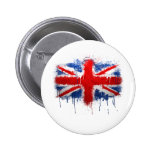 Graffiti d'Union Jack Pin's Avec Agrafe