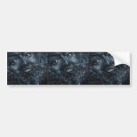 Graffiti impressionnant de visages autocollants pour voiture