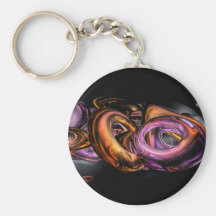 Graffiti Keychain abstrait Porte-clés