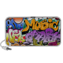 Graffiti Street Art Travelling Speakers