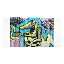 Graffiti suisse cartes de vœux avec photo