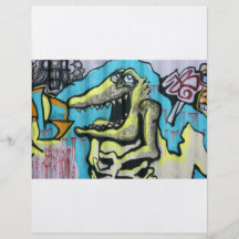 Graffiti suisse prospectus avec motif