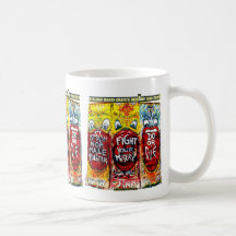 GRAFFITIS  INDIANO BERLIN WALL TASSE À CAFÉ