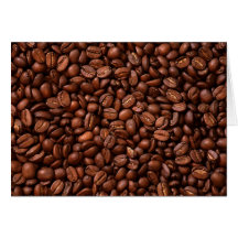 Grains de café cartes