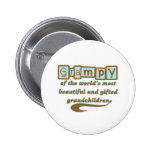 Grampy des petits-enfants doués pin's