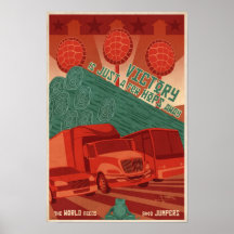 Grand - affiche de propagande de jeu électronique