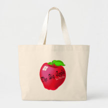 Grand Apple Sacs En Toile