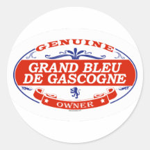 Grand Bleu De Gascogne Autocollants