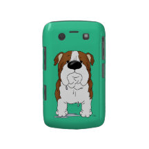 Grand bouledogue de nez coques blackberry
