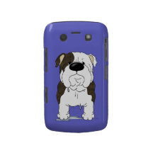 Grand bouledogue de nez coques blackberry bold
