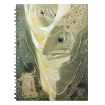 Grand carnet de beaux-arts de poissons