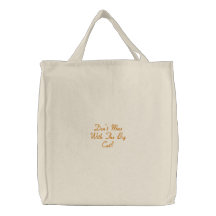 Grand chat sacs de toile