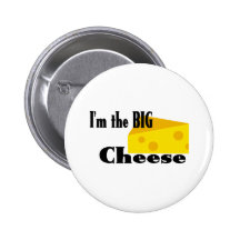 Grand fromage badges avec agrafe