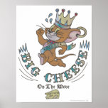 Grand fromage de Jerry sur la lune 2 Posters
