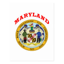 Grand joint d'état le Maryland Cartes Postales
