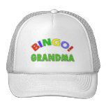 Grand-maman de bingo-test casquettes de camionneur