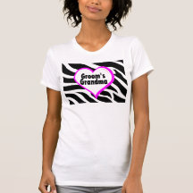Grand-maman de mariés (copie de zèbre de coeur) t-shirt