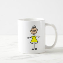 Grand-maman de tasse jumelle de filles