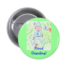 Grand-maman fière ! badge