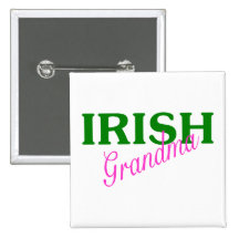 Grand-maman irlandaise badges avec agrafe