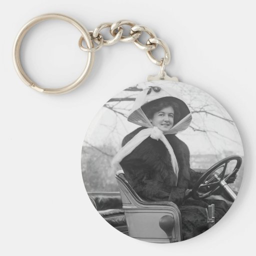 Grand manteau de fourrure, les années 1900 tôt porte-clés