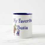 Grand-mère polonaise cadeaux de "mon Busia préféré Mug À Café