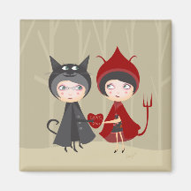 Grand-mère Valentine Aimants Pour Réfrigérateur