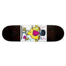 Grand nez - customisé skateboards