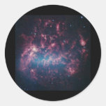 Grand nuage de Magellanic Autocollant Rond